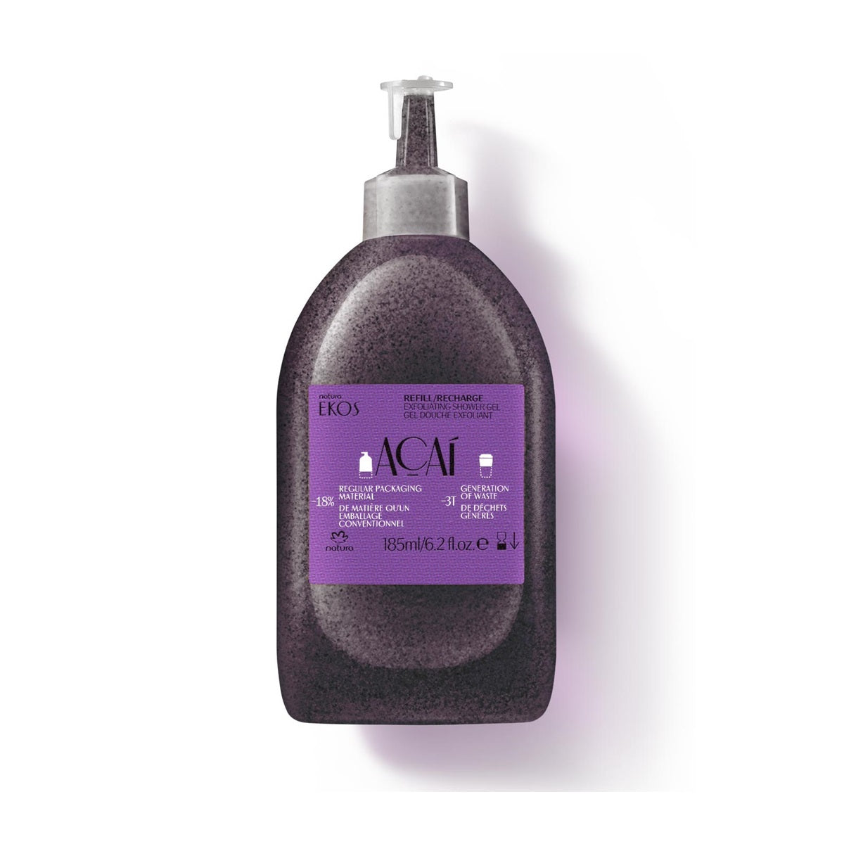 Acai Exfoliating Shower Gel Refill 185ml