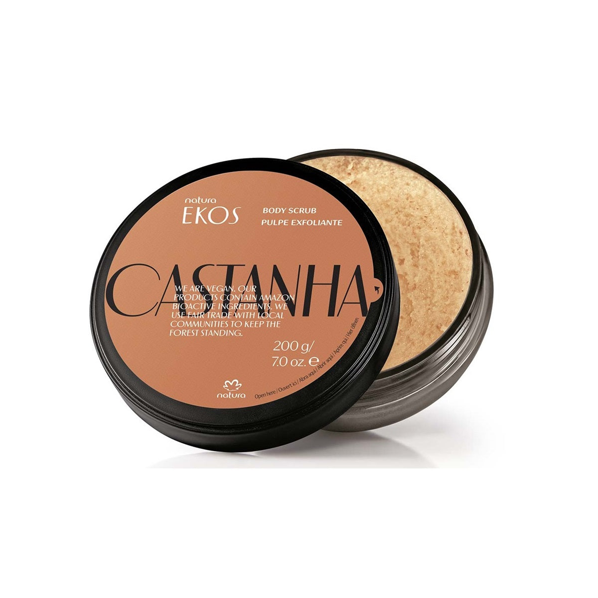 Castanha Body Scrub 200g