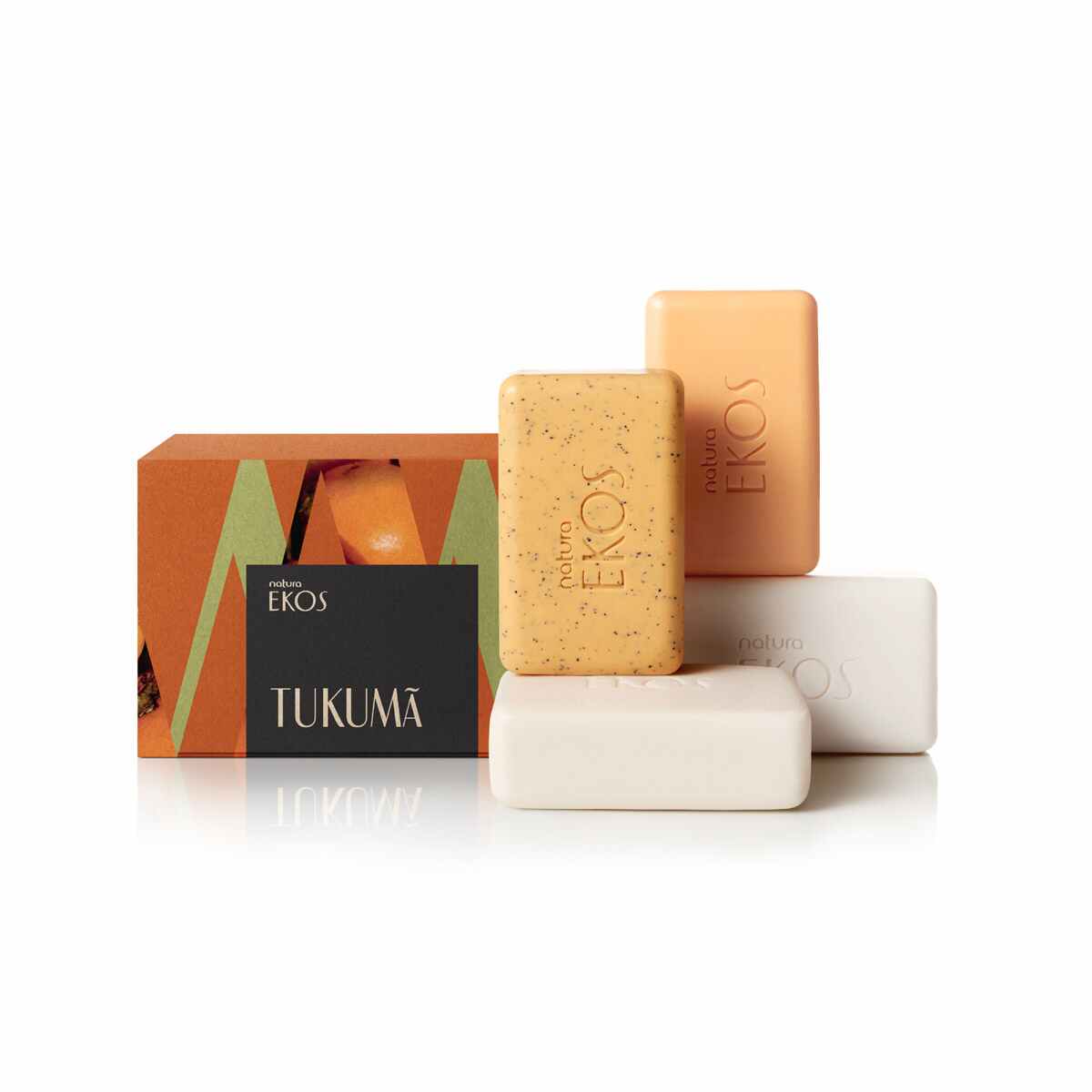 Tukuma Creamy & Scrub Monopack Soap Bar 4x100g