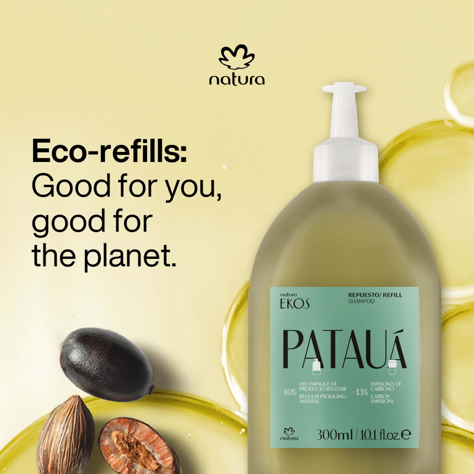 Pataua Strengthening Shampoo Refill 300ml