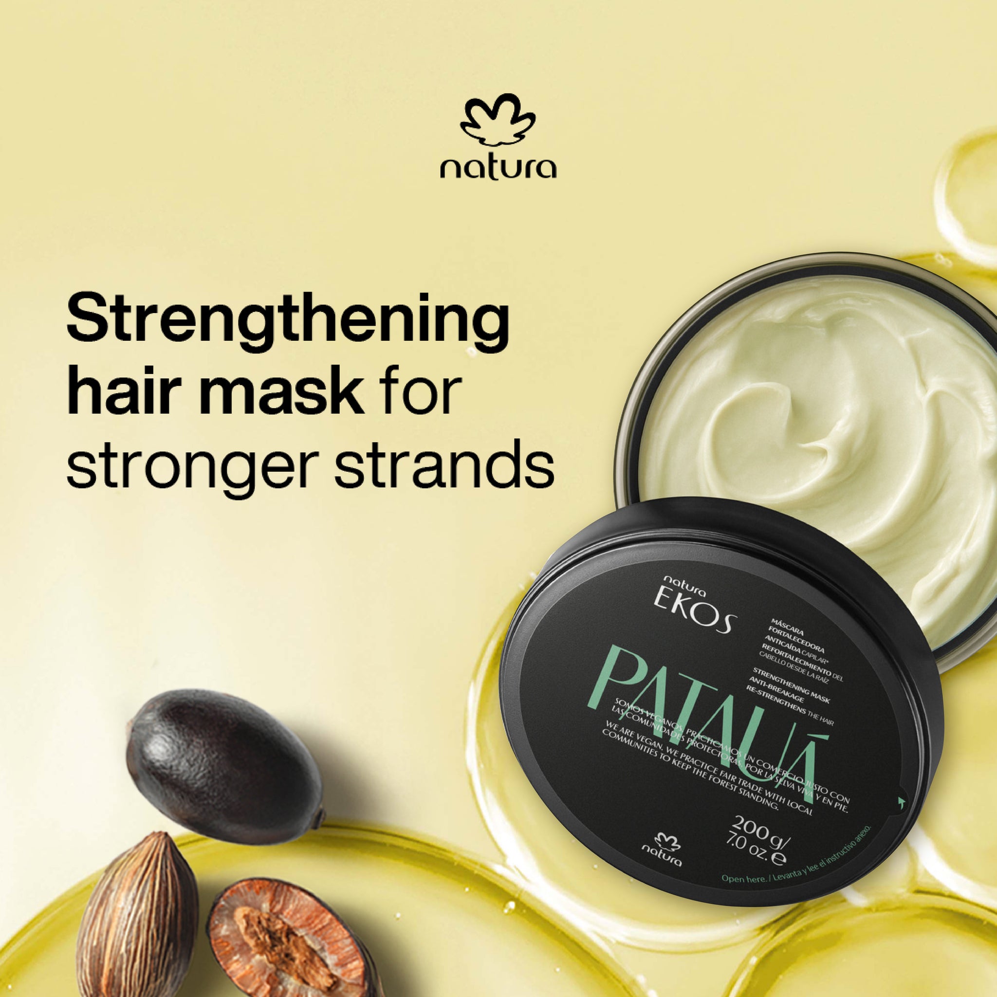 Pataua Strengthening Mask 200g