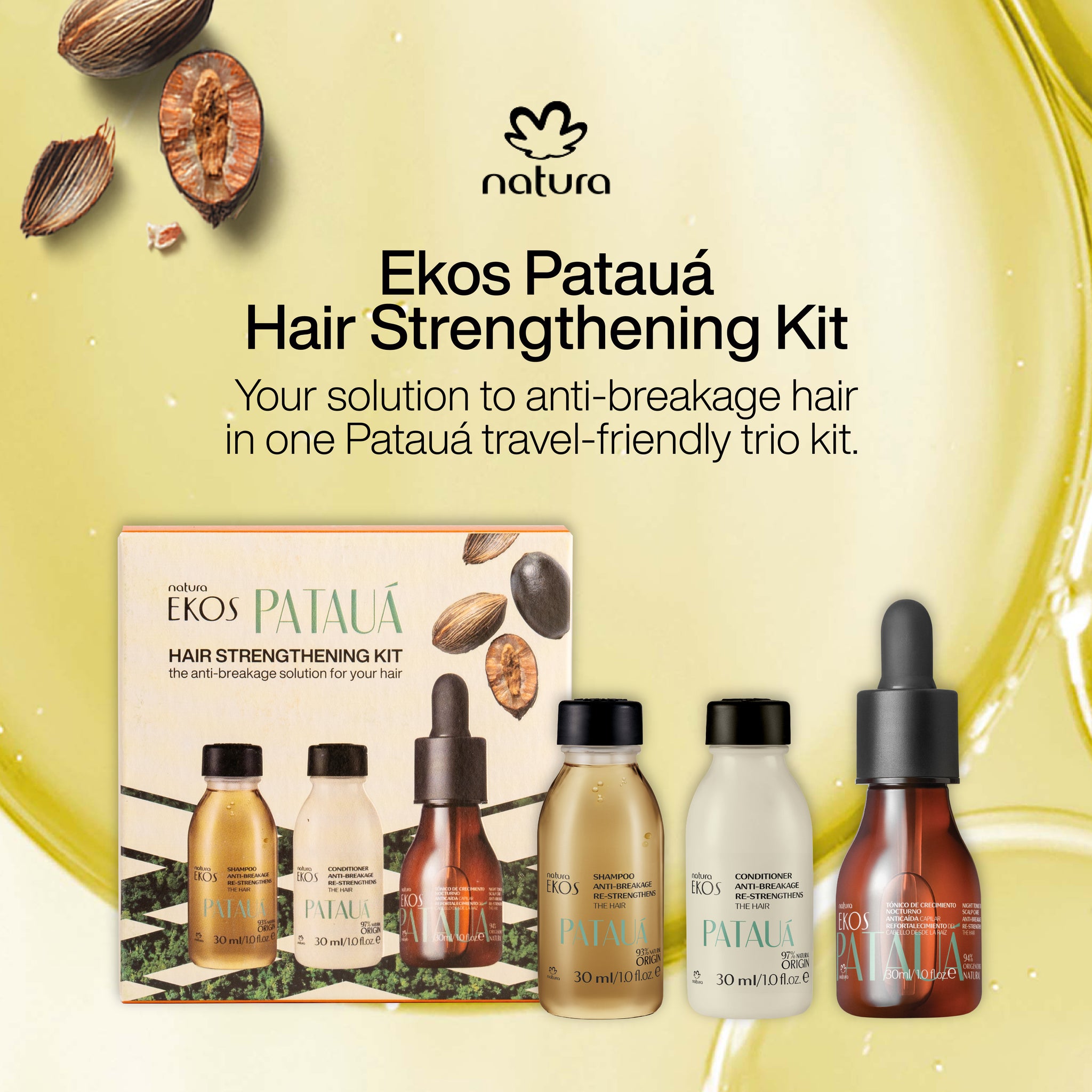 Pataua Hair Strengthening Kit